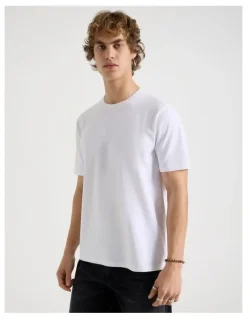 Grab Crew Neck T-Shirt in White