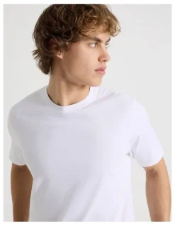 Grab Crew Neck T-Shirt in White