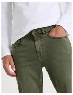 Grab Regular Straight Jeans in Green