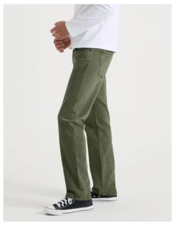 Grab Regular Straight Jeans in Green