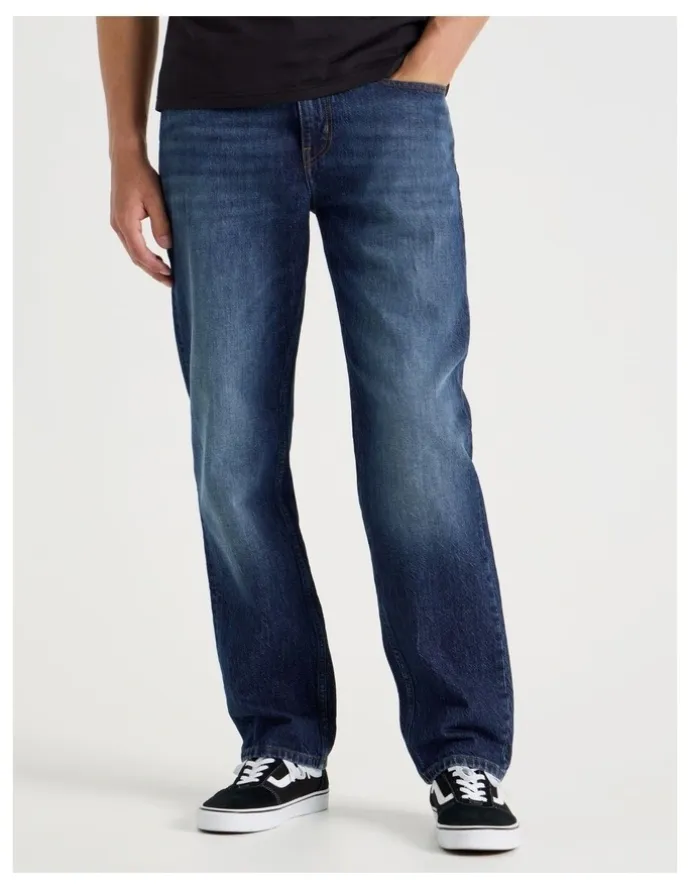Grab Regular Straight Performance Jeans in Dark Denim