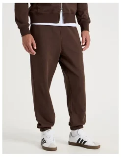Grab Relaxed Trackpant in Brown