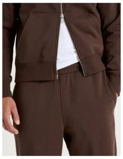 Grab Relaxed Trackpant in Brown