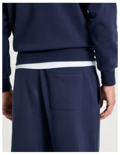 Grab Wide Leg Trackpant in Navy