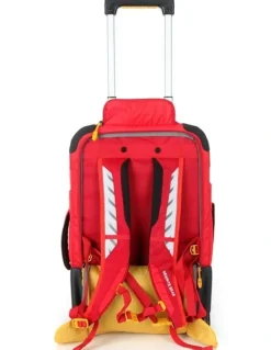 Granite Gear Granite Gear Wheeled Duffel Weekender Gym Travel Bag Red