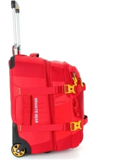Granite Gear Granite Gear Wheeled Duffel Weekender Gym Travel Bag Red