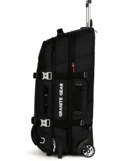 Granite Gear Wheeled Duffel Weekender Gym Travel Bag Black
