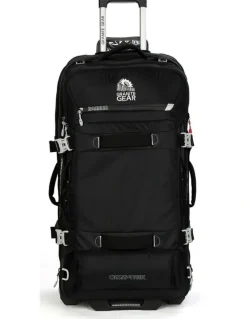 Granite Gear Wheeled Duffel Weekender Gym Travel Bag Black