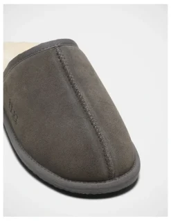 Grosby Adrian Scuff Slippers in Grey