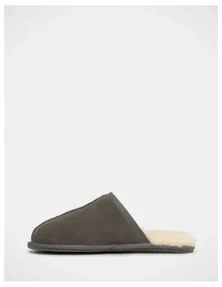 Grosby Adrian Scuff Slippers in Grey