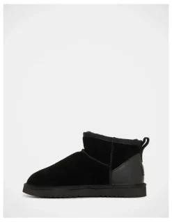 Grosby Angus II Slippers in Black