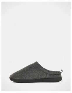 Grosby Rocky Slippers in Charcoal