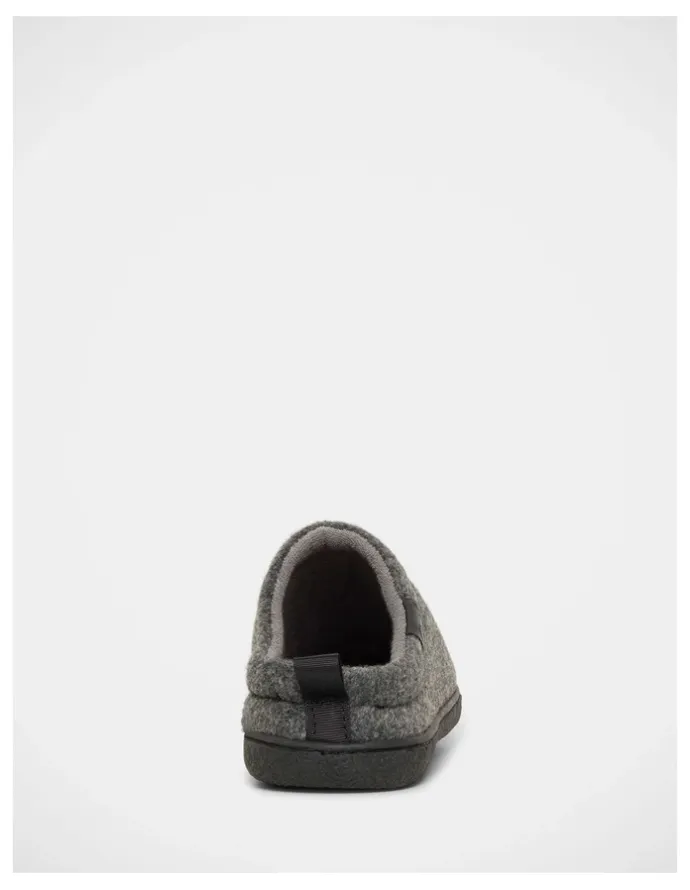 Grosby Rocky Slippers in Charcoal