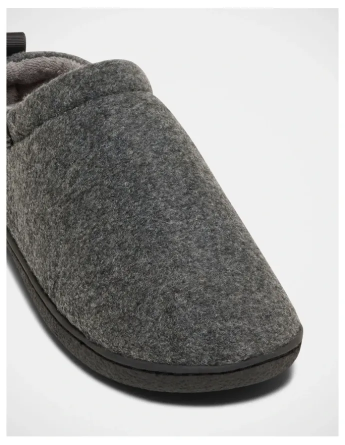 Grosby Rocky Slippers in Charcoal