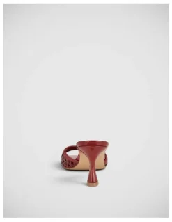 Guess Dagnee Heeled Sandals in Red