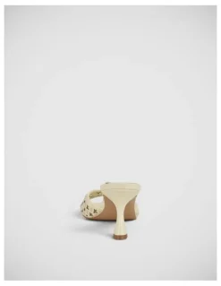Guess Dagnee Heeled Sandals in Cream