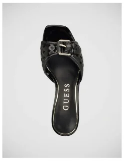 Guess Dagnee Heeled Sandals in Black