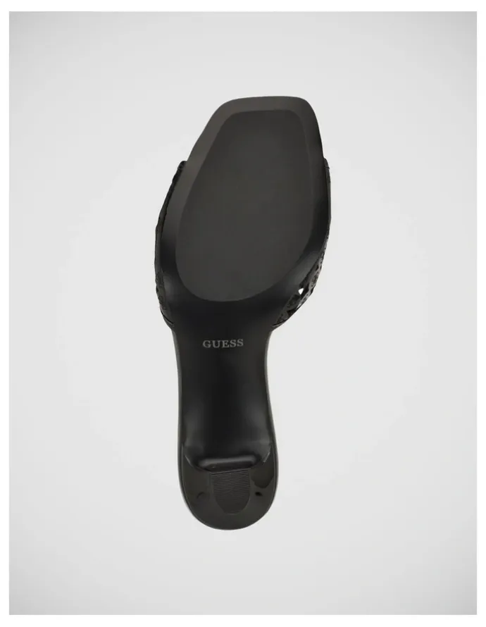 Guess Dagnee Heeled Sandals in Black