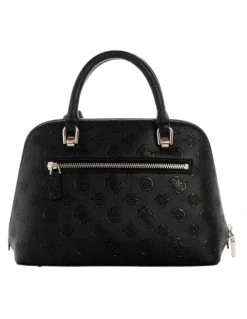Guess Dita Dome Satchel Bag in Black