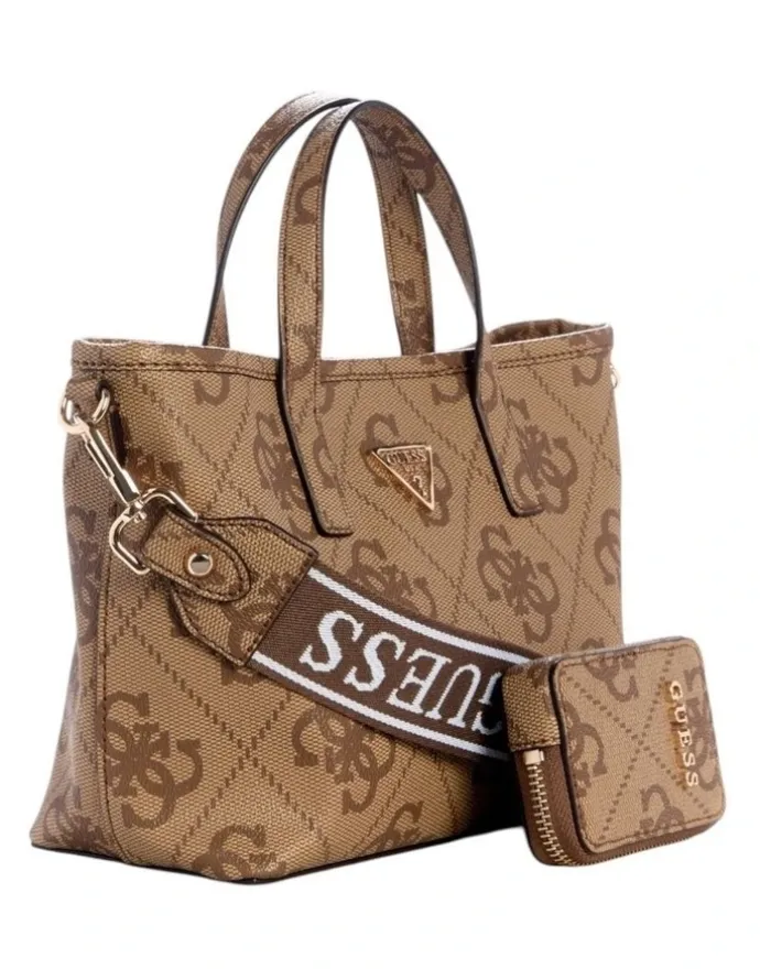 Guess Latona II Mini Tote Bag in Brown
