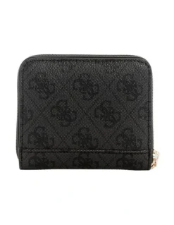 Guess Laurel Small Wallet in Coal Logo