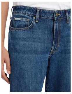 Guess Mid-Rise Relaxed Fit Jeans G18 in Blue