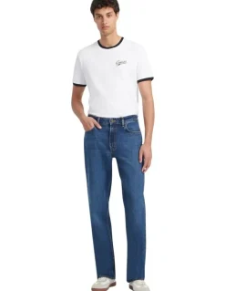 Guess Mid-Rise Relaxed Fit Jeans G18 in Blue