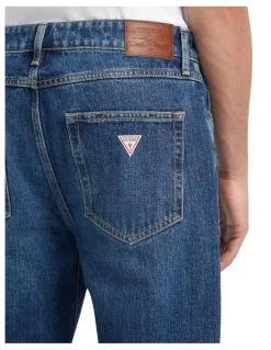 Guess Mid-Rise Relaxed Fit Jeans G18 in Blue