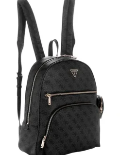 Guess Power Play Large Backpack in Black Logo