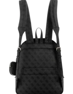 Guess Power Play Large Backpack in Black Logo