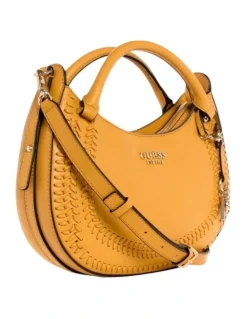 Guess Tatum Satchel Bag in Marigold