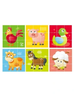 Hape Farm Animal Block Puzzle