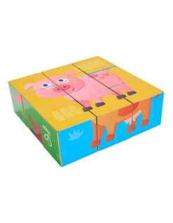 Hape Farm Animal Block Puzzle