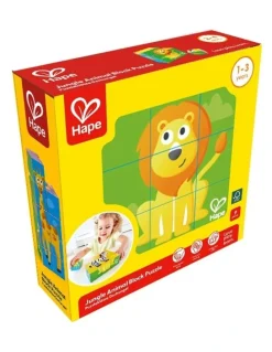 Hape Jungle Animal Block Puzzle