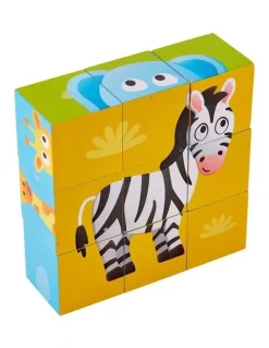 Hape Jungle Animal Block Puzzle
