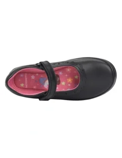 Harrison Brianna School Shoe in Black