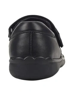 Harrison Brianna School Shoe in Black