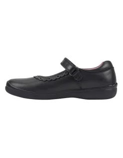 Harrison Brianna School Shoe in Black