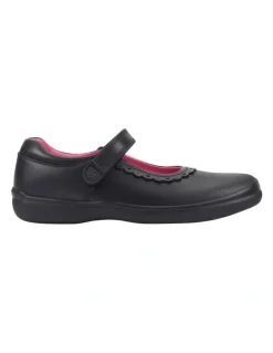 Harrison Brianna School Shoe in Black