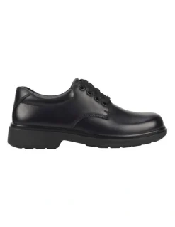 Harrison Daytona Senior School Shoe in Black