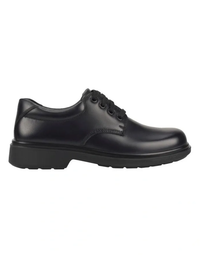Harrison Daytona Senior School Shoe in Black