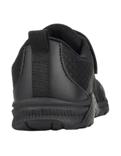 Harrison Nifty Blackout School Shoe in Black