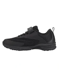 Harrison Nifty Blackout School Shoe in Black