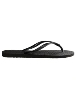 Havaianas Slim Thongs in Black