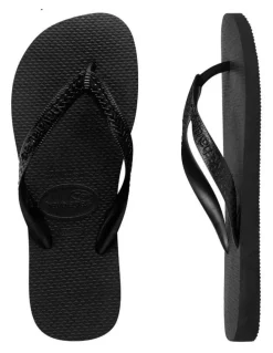 Havaianas Top Thongs in Black