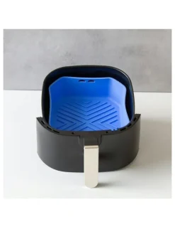 HEALTHY CHOICE Air Fryer BPA-Free Multi-Purpose Silicone Liners Pack Of 2 in Blue