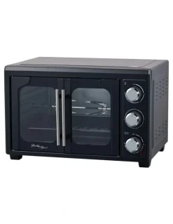 HEALTHY CHOICE Air Fryer Convection Pizza Oven with Rotisserie 360 Food Rotating Option 30L