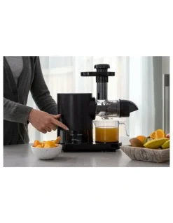 Healthy Choice Cold Press Slow Juicer 150W with Container 500ml in Black