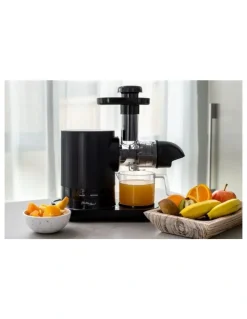 Healthy Choice Cold Press Slow Juicer 150W with Container 500ml in Black