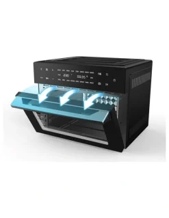 Healthy Choice Digital Multi-Function Air Fryer Oven 30L in Black